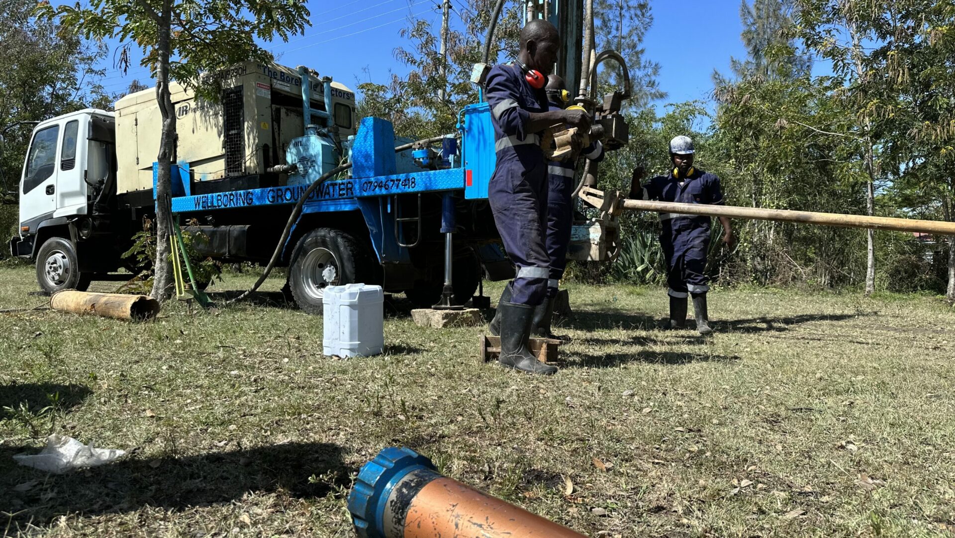 Bild zum Bannerelement - Wells of hope: a Kenyan success story